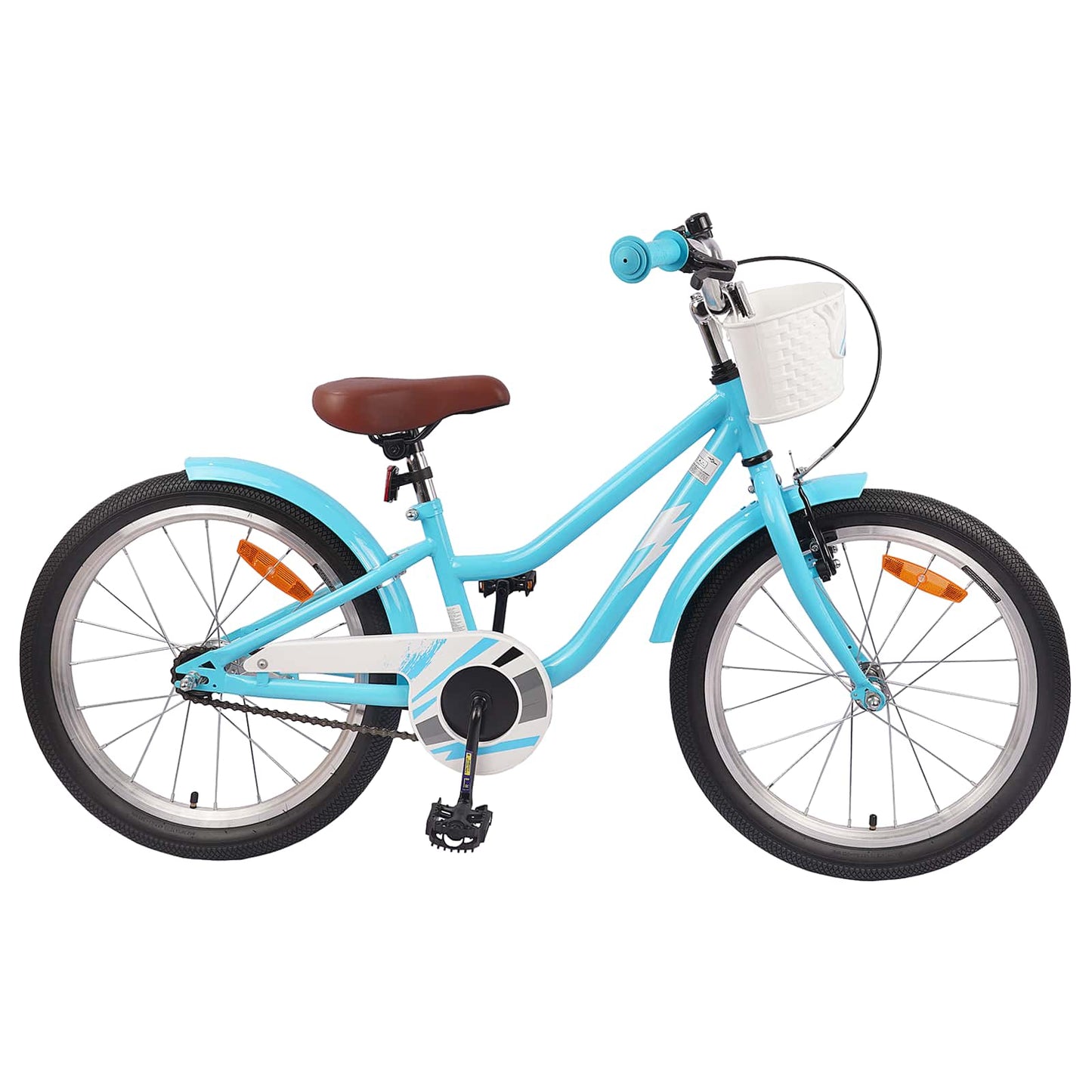 Kids Bike 18 Inches for 5-7 Years Old Light Blue
