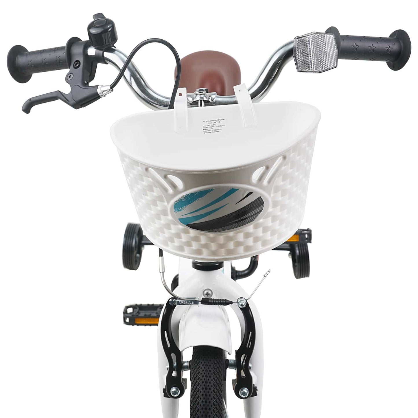 Kids Bike 16 Inches for 4-6 Years Old White