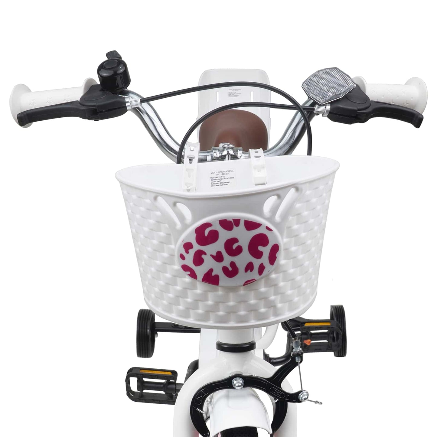 Kids Bike with Training Wheels 12 Inches for 2-4 Years Old