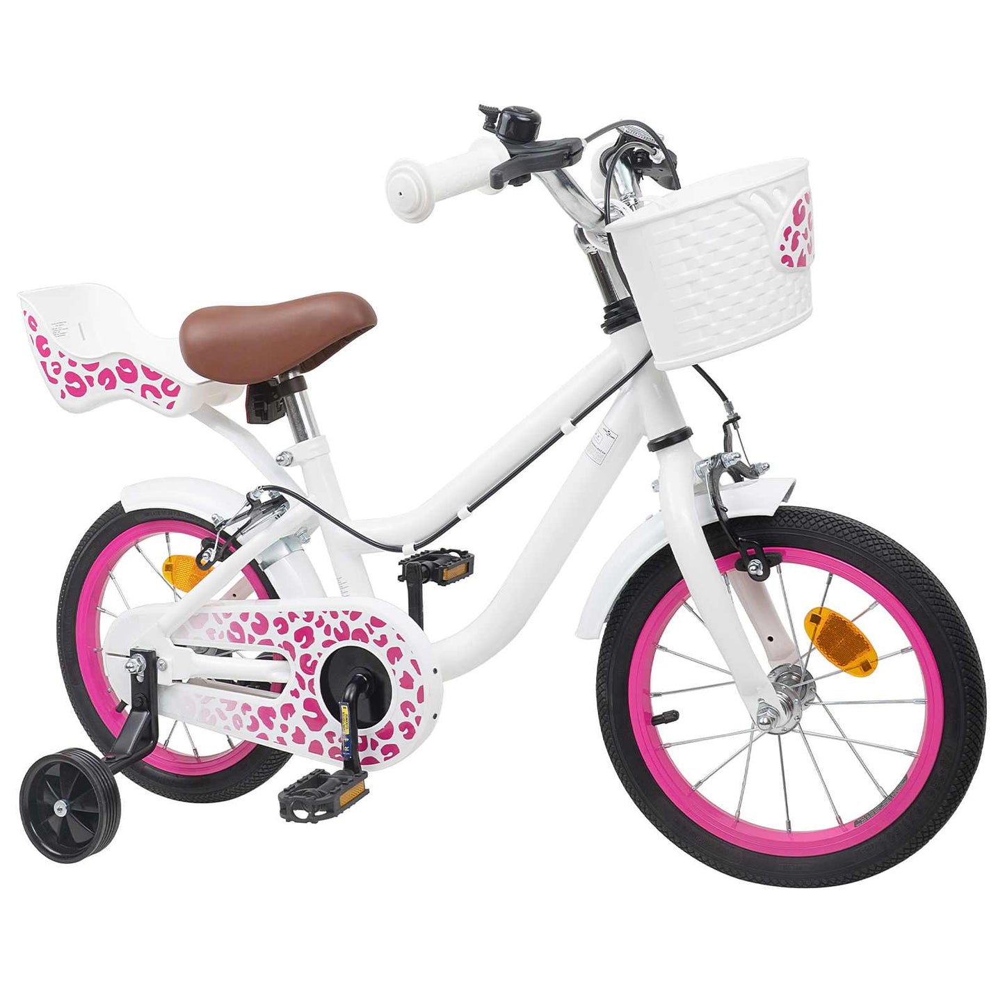 Kids Bike with Training Wheels 12 Inches for 2-4 Years Old