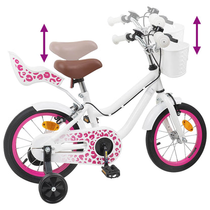 Kids Bike with Training Wheels 14 Inches for 3-5 Years Old