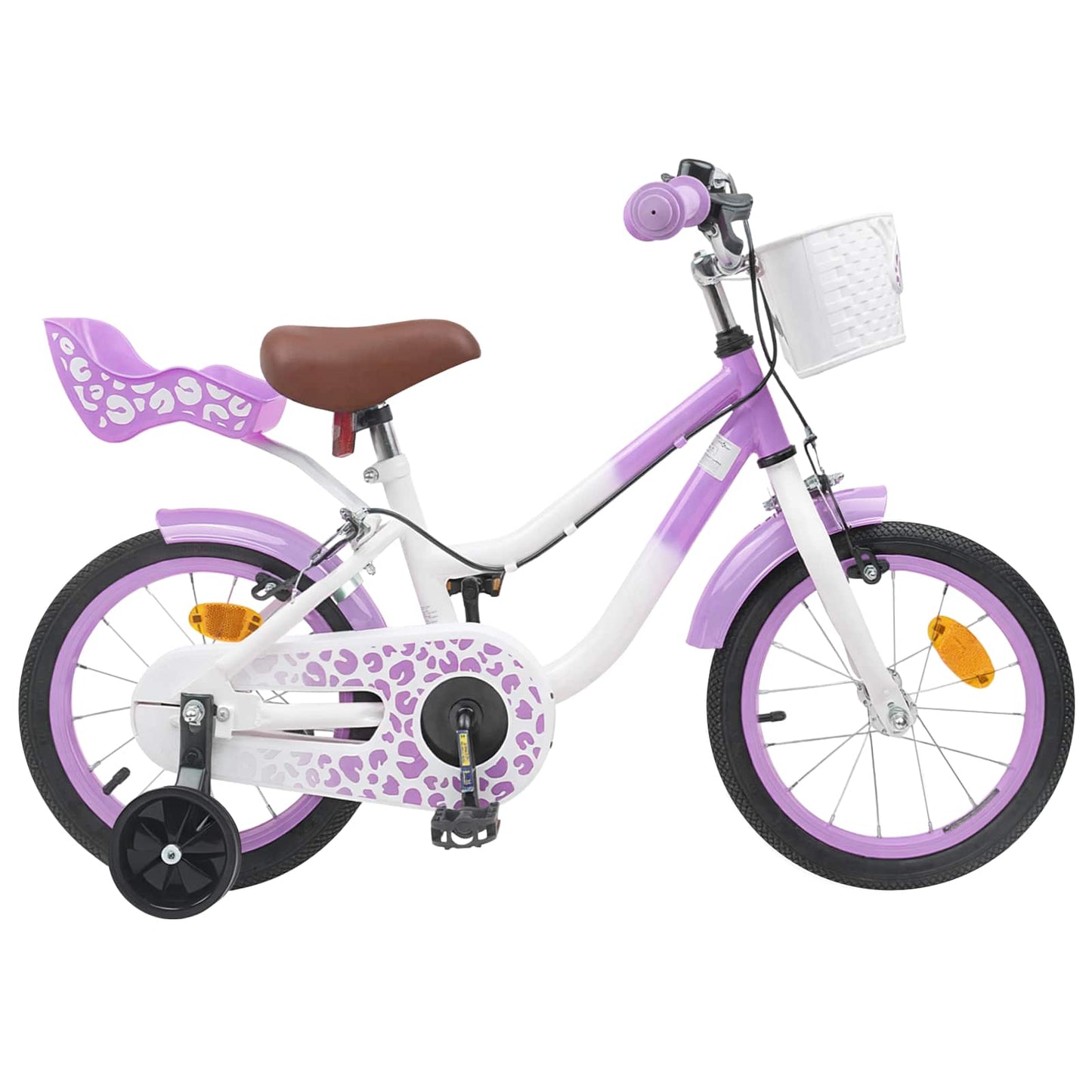 Kids Bike 12 Inches for 2-4 Years Old Purple