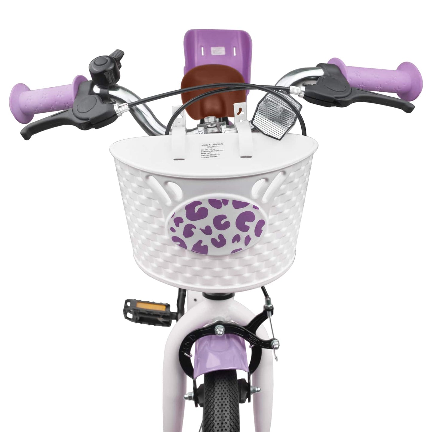 Kids Bike 14 Inches for 3-5 Years Old Purple