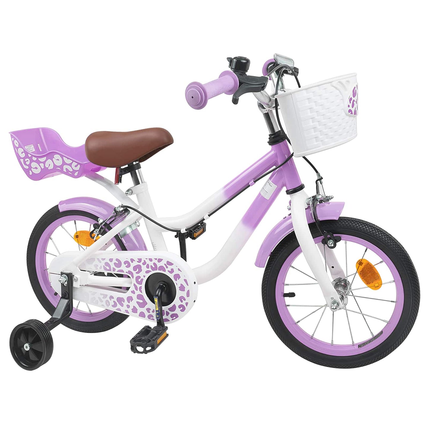 Kids Bike 16 Inches for 4-6 Years Old Purple
