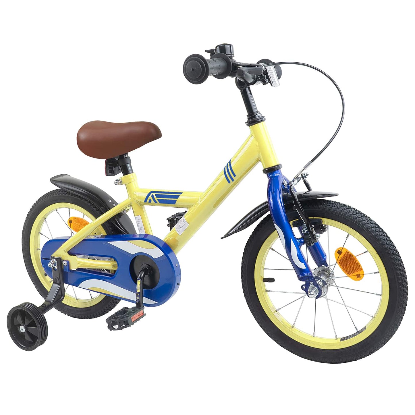 Kids Bike 16 Inches for 4-6 Years Old Yellow