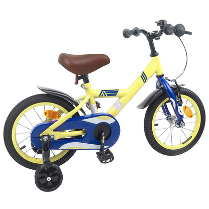 Kids Bike 16 Inches for 4-6 Years Old Yellow