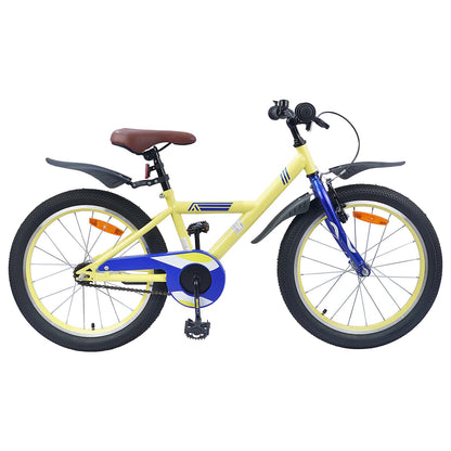 Kids Bike 18'' for 5-7 Years Old Yellow