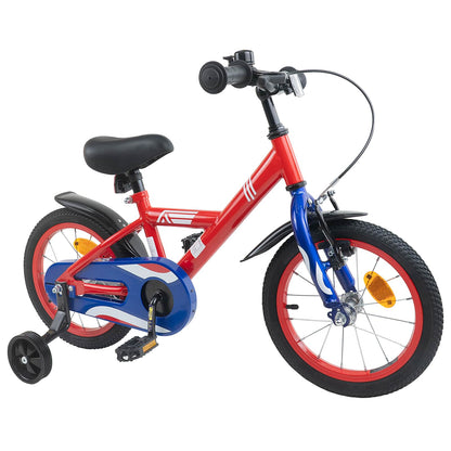 Kids Bike 12 Inches for 2-4 Years Old Red
