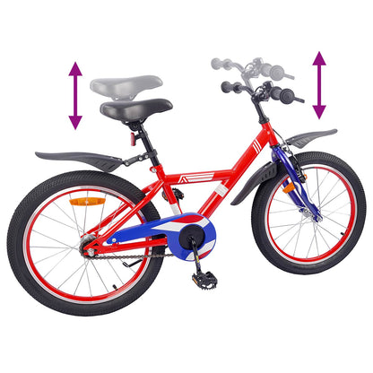 Kids Bike 20 Inches for 6-11 Years Old Red