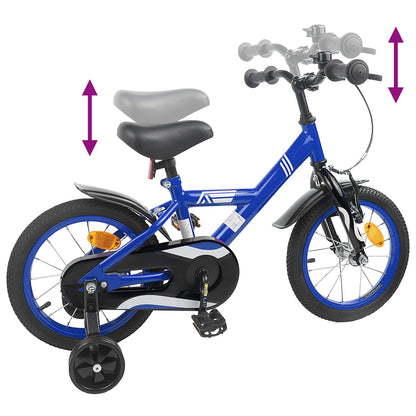 Kids Bike 16 Inches for 4-6 Years Old Dark Blue