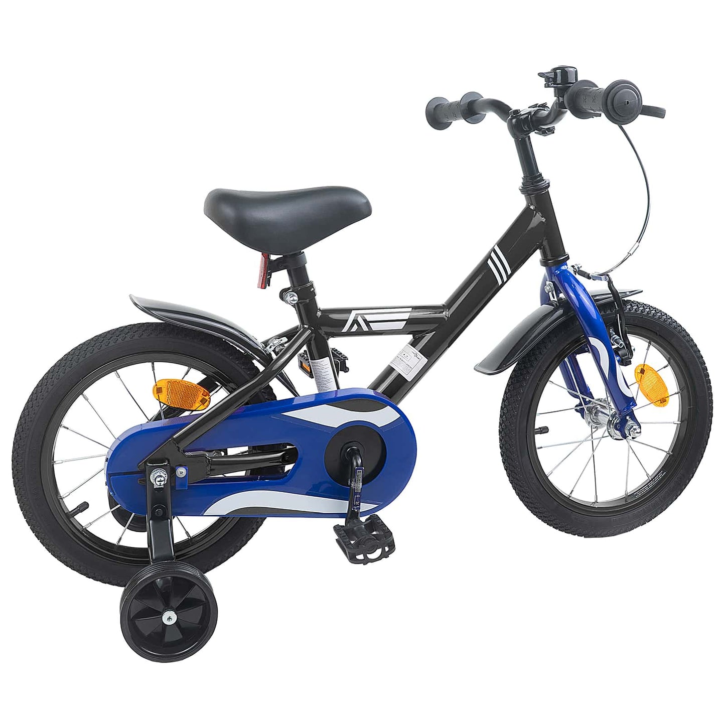 Kids Bike 14 Inches for 3-5 Years Old Black