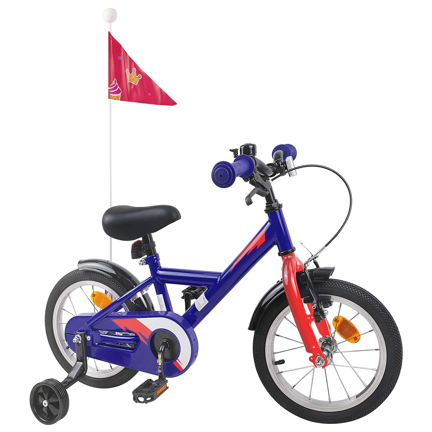 Kids Bike 16 Inches for 4-6 Years Old Dark Blue