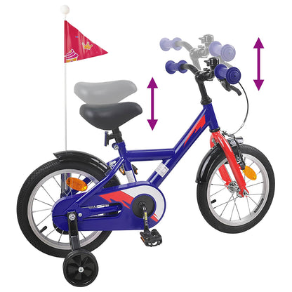 Kids Bike 16 Inches for 4-6 Years Old Dark Blue