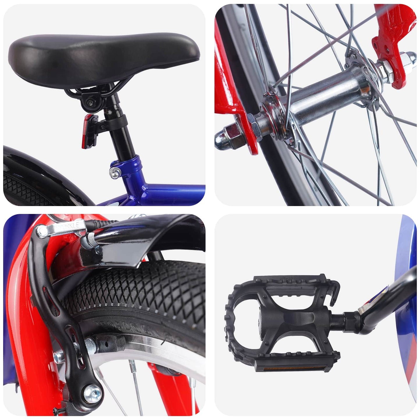 Kids Bike 20 Inches for 6-11 Years Old Dark Blue