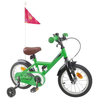 Kids Bike 16 Inches for 4-6 Years Old Green