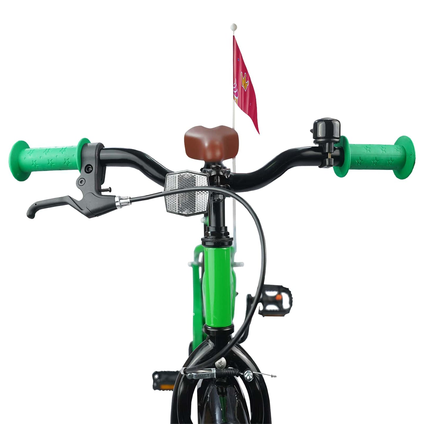 Kids Bike 18 Inches for 5-7 Years Old Green