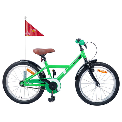 Kids Bike 20 Inches for 6-11 Years Old Green