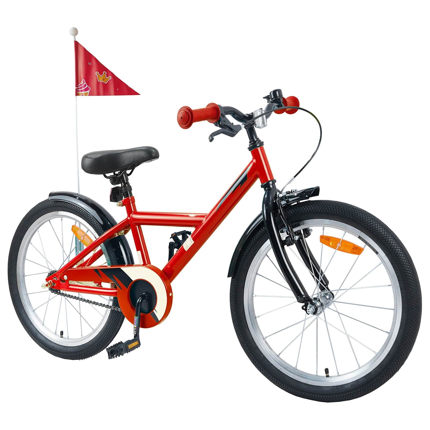Kids Bike 20 Inches for 6-11 Years Old Red