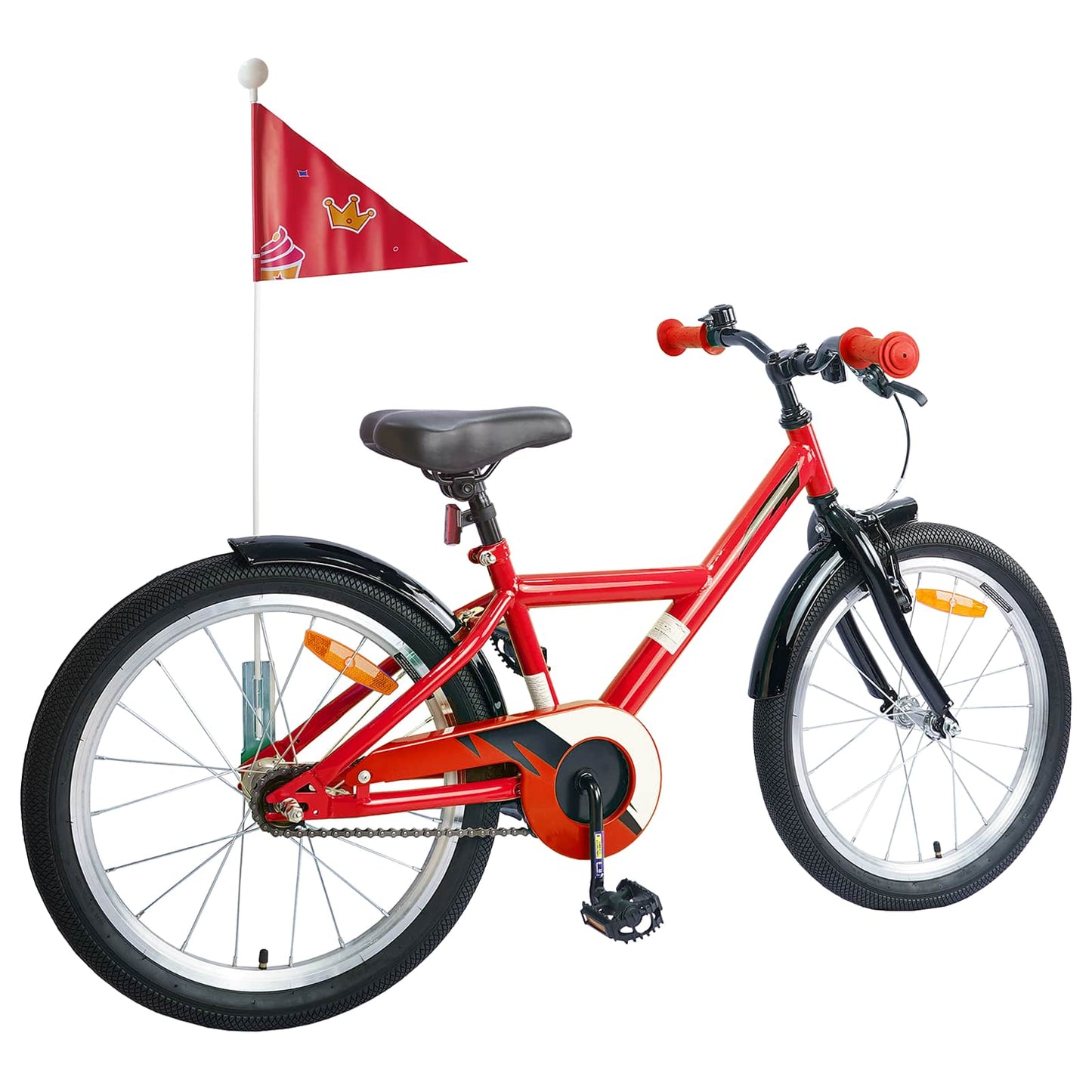 Kids Bike 20 Inches for 6-11 Years Old Red