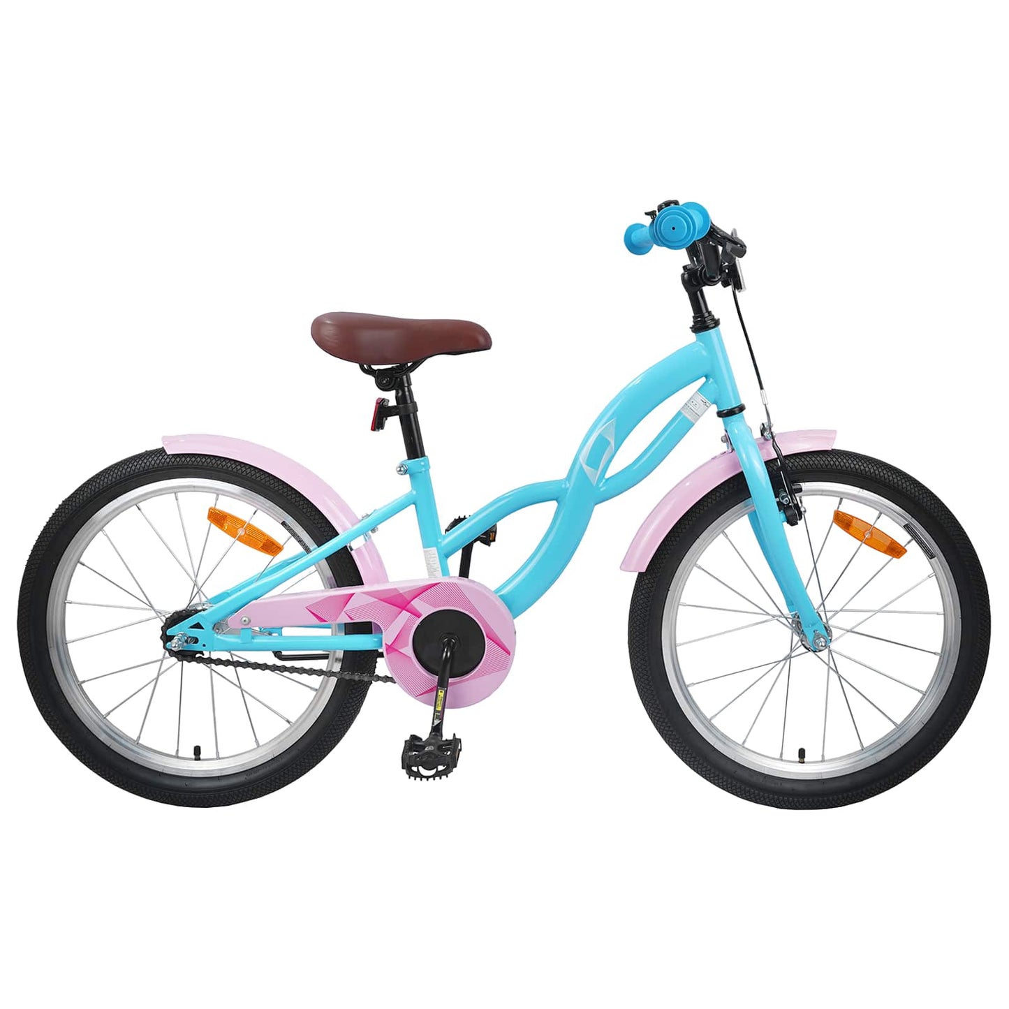 Kids Bike 18 Inches for 5-7 Years Old Light Blue