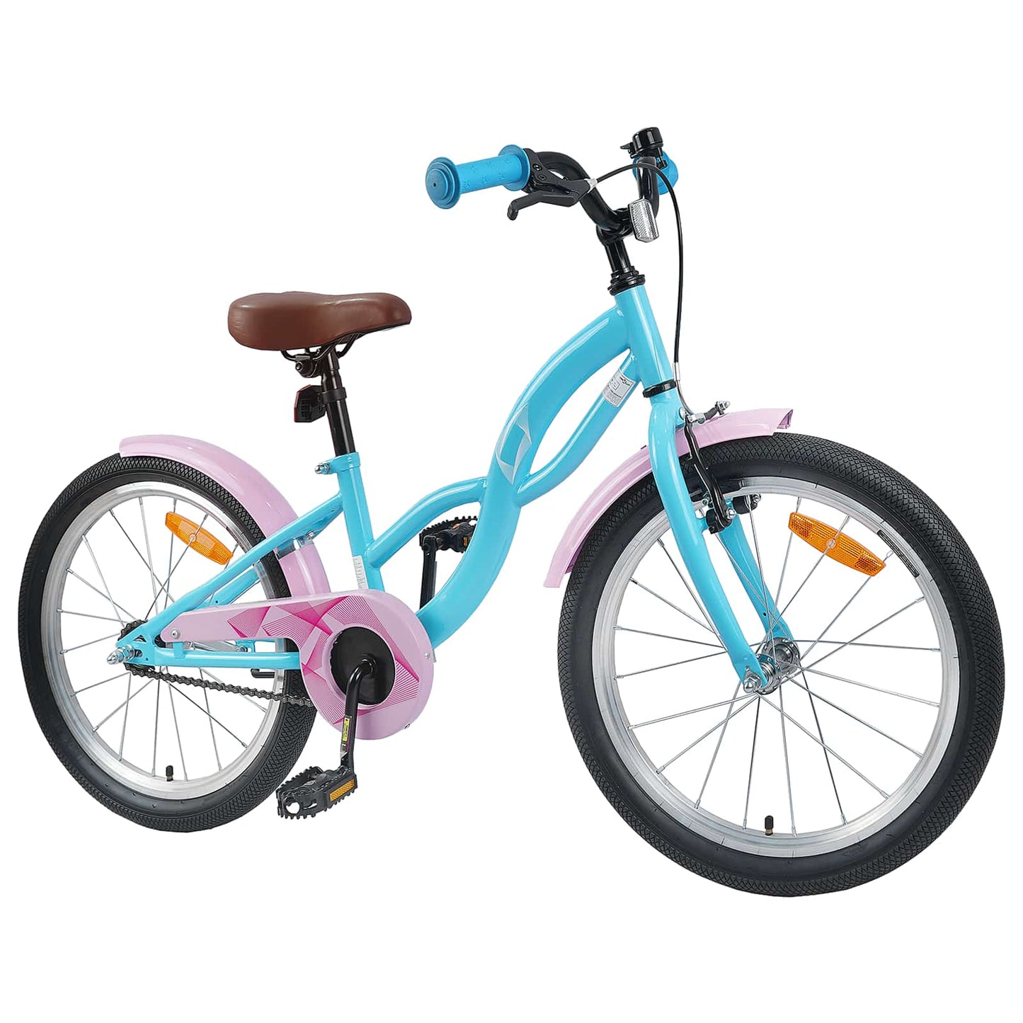 Kids Bike 20 Inches for 6-11 Years Old Light Blue