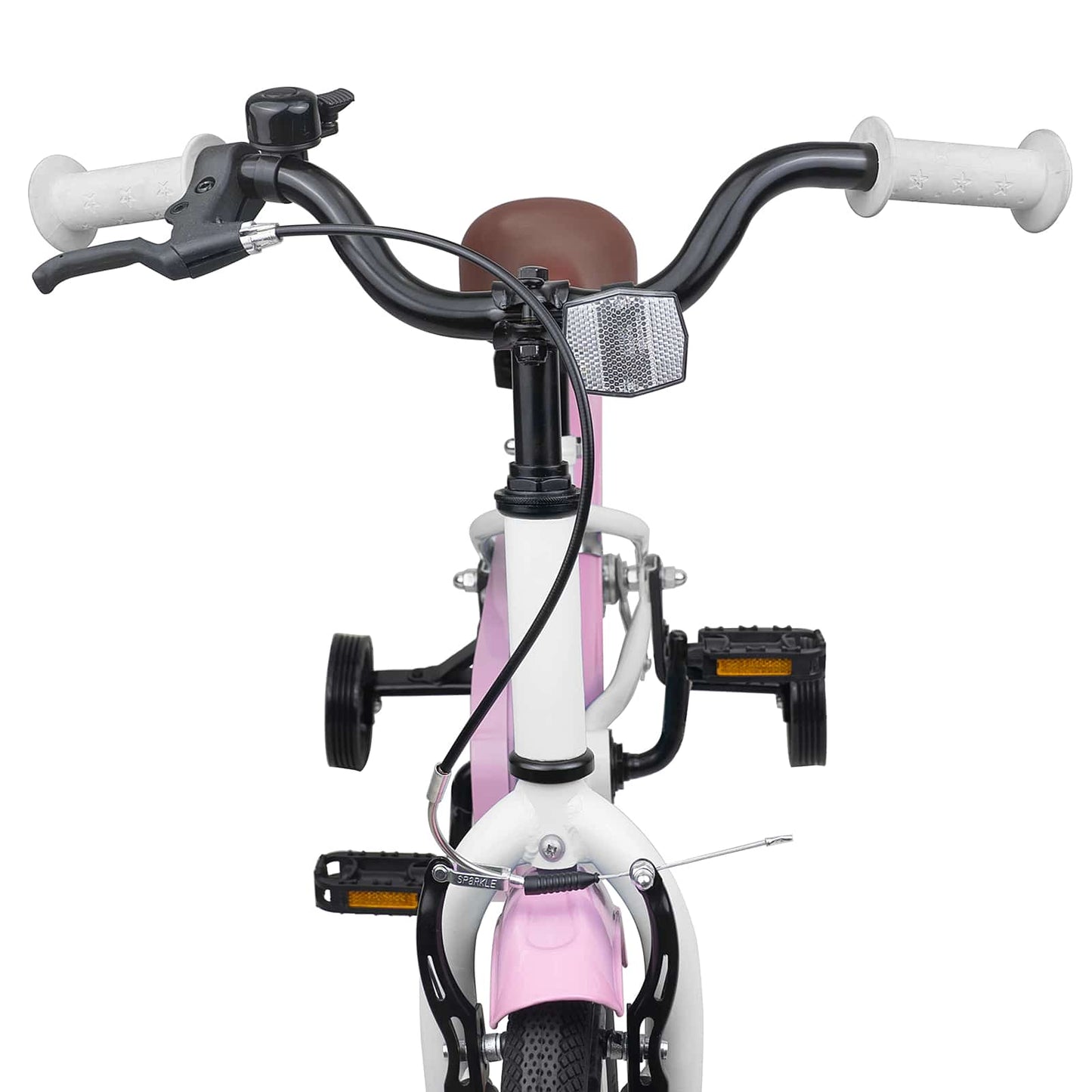 Kids Bike 12 Inches for 2-4 Years Old White