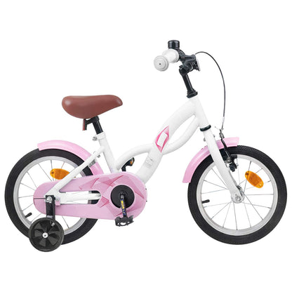 Kids Bike 16 Inches for 4-6 Years Old White