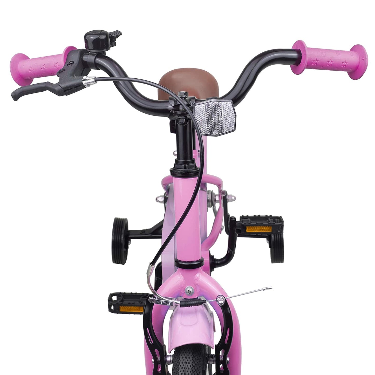 Kids Bike 14 Inches for 3-5 Years Old Light Pink
