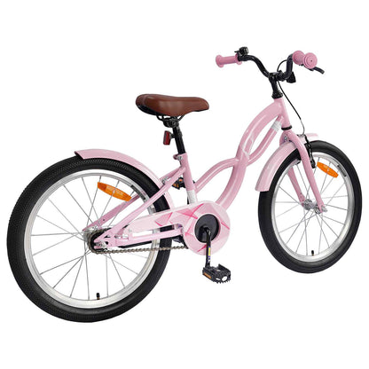 Kids Bike 20'' for 6-11 Years Old Light Pink