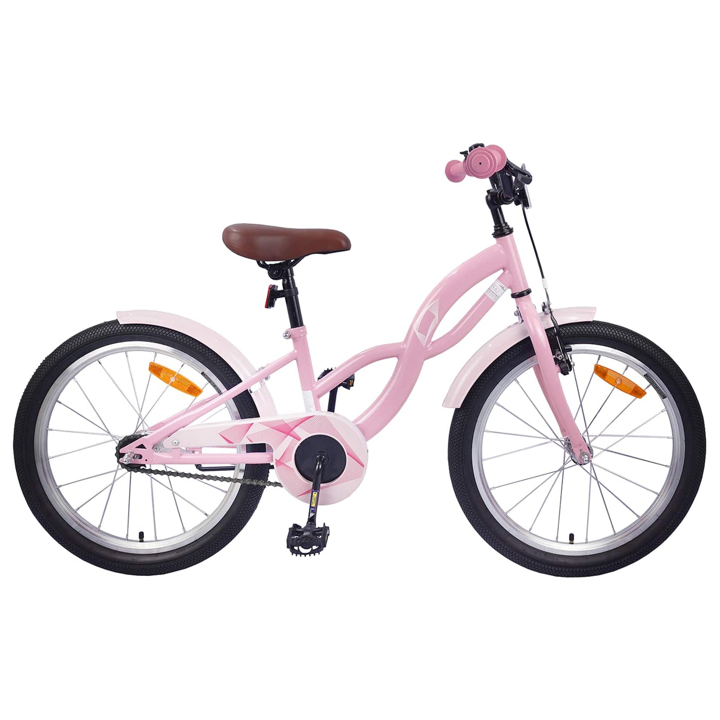 Kids Bike 20'' for 6-11 Years Old Light Pink