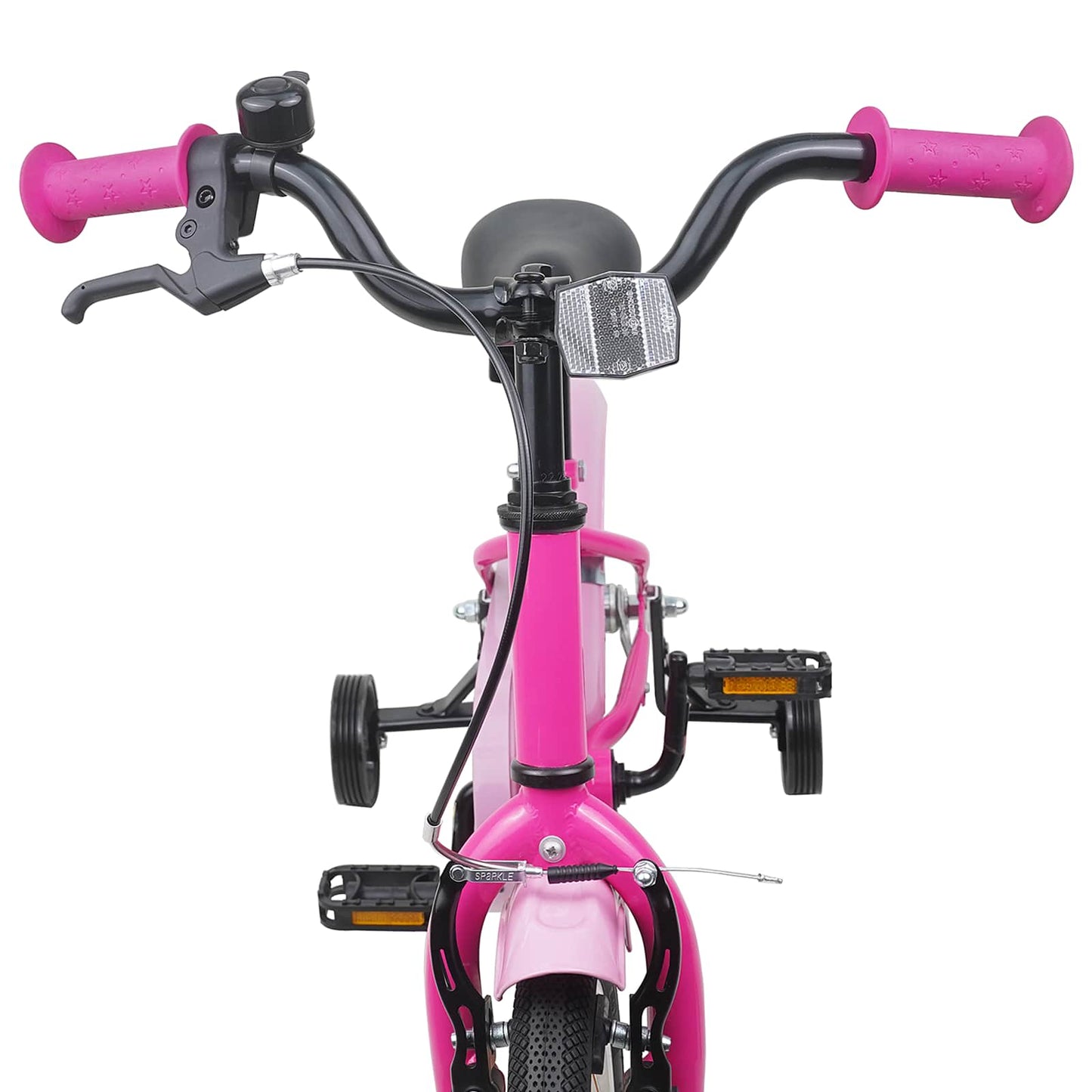 Kids Bike 16 Inches for 4-6 Years Old Dark Pink