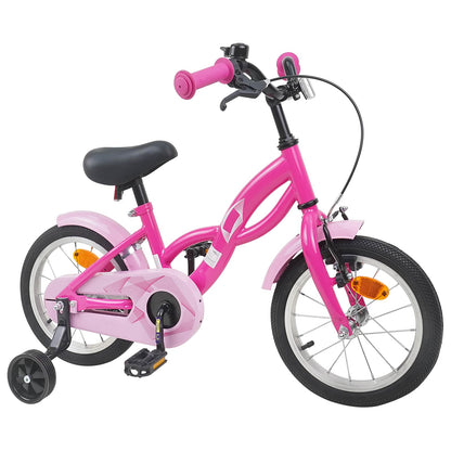 Kids Bike 16 Inches for 4-6 Years Old Dark Pink
