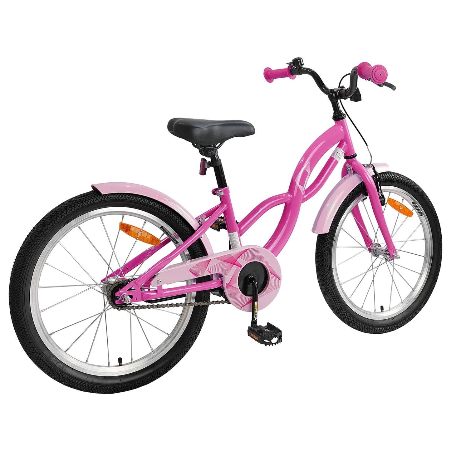 Kids Bike 20 Inches for 6-11 Years Old Dark Pink