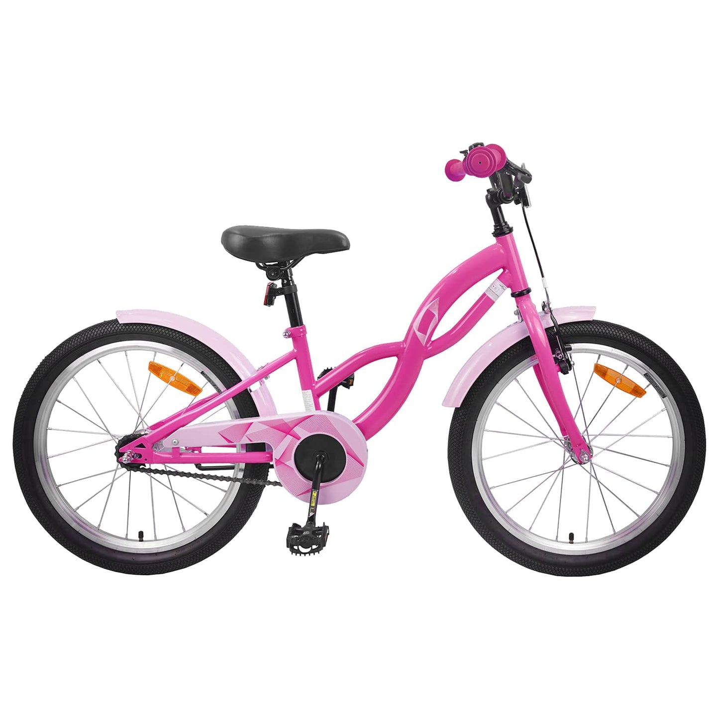 Kids Bike 20 Inches for 6-11 Years Old Dark Pink