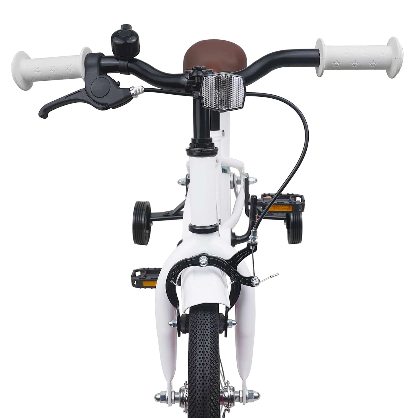 Kids Bike 12 Inches for 2-4 Years Old White