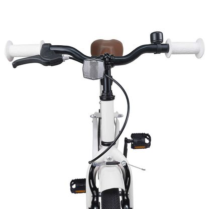 Kids Bike 22 Inches for 7-12 Years Old White