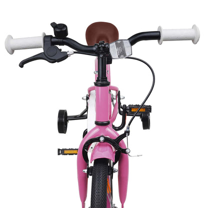 Kids Bike 14 Inches for 3-5 Years Old Light Pink