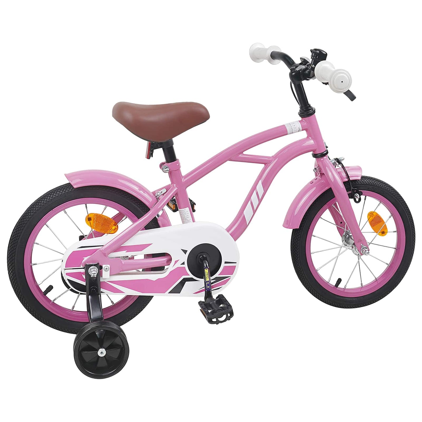 Kids Bike 14 Inches for 3-5 Years Old Light Pink