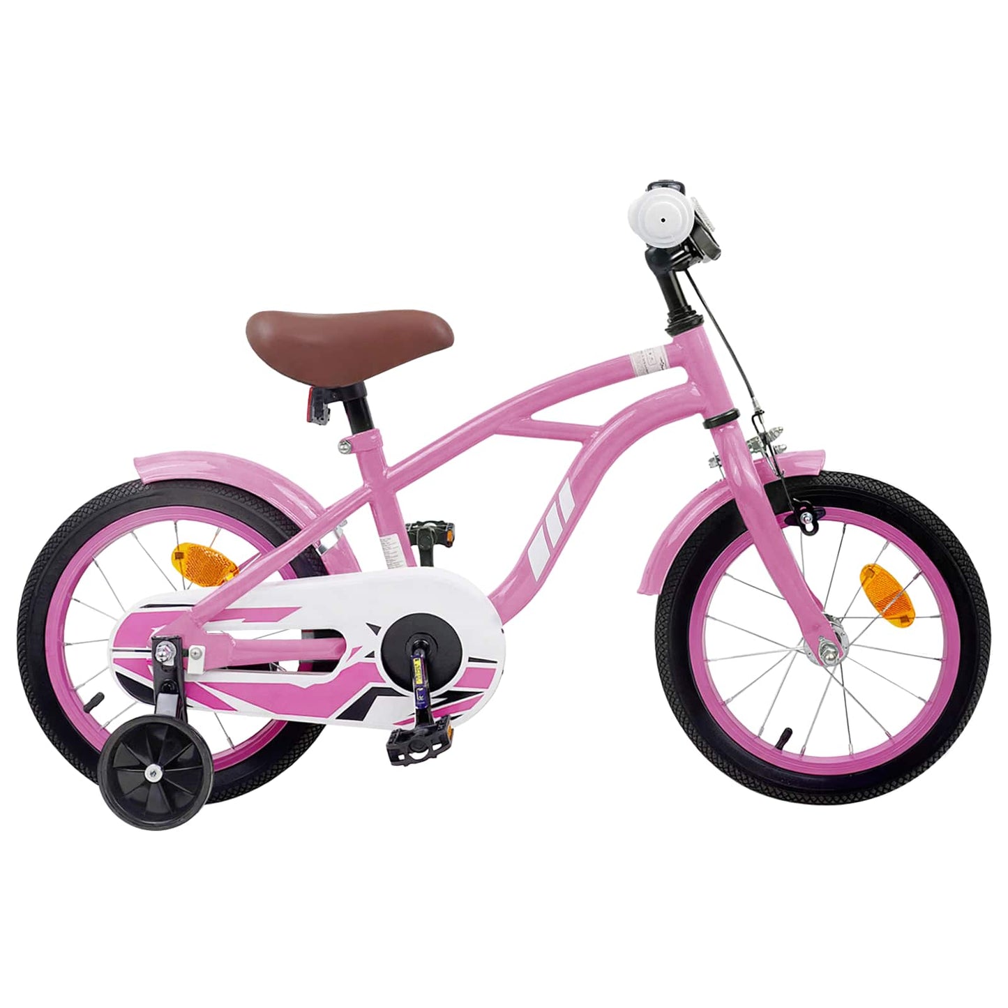 Kids Bike 14 Inches for 3-5 Years Old Light Pink