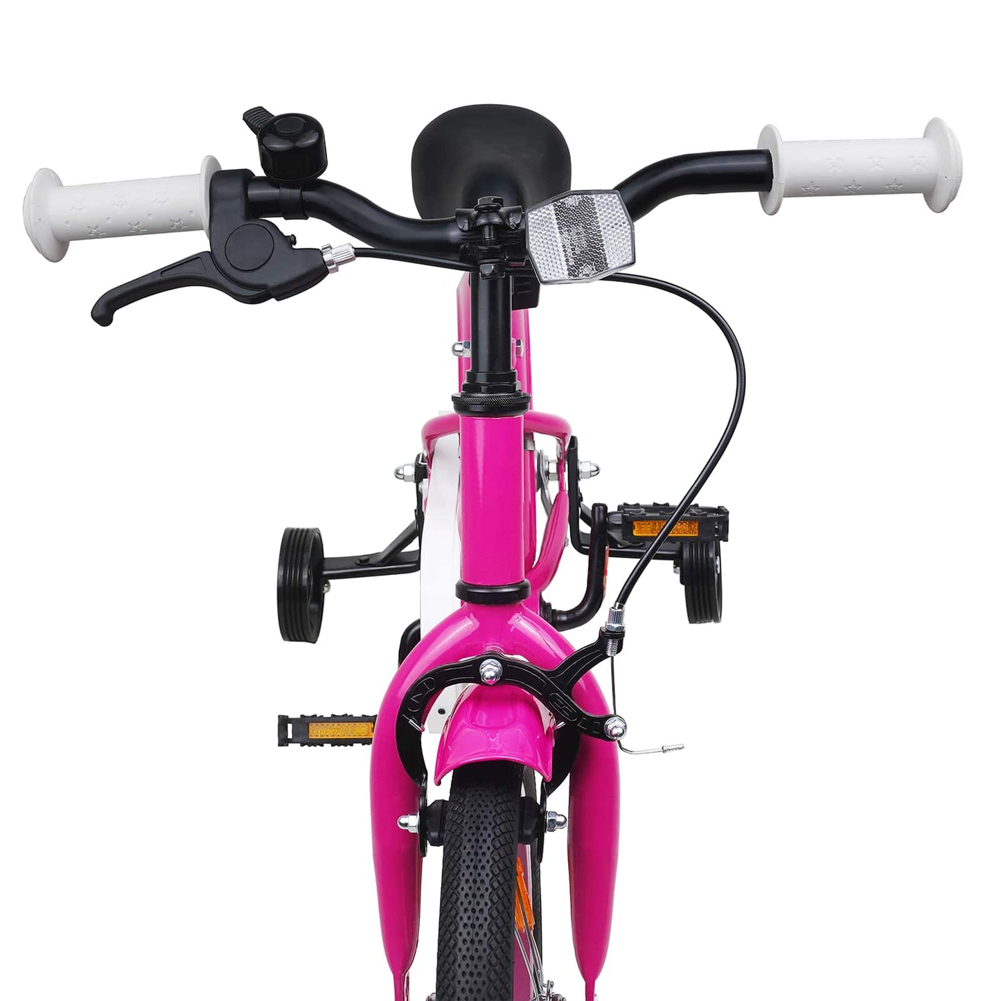 Kids Bike 12 Inches for 2-4 Years Old Dark Pink