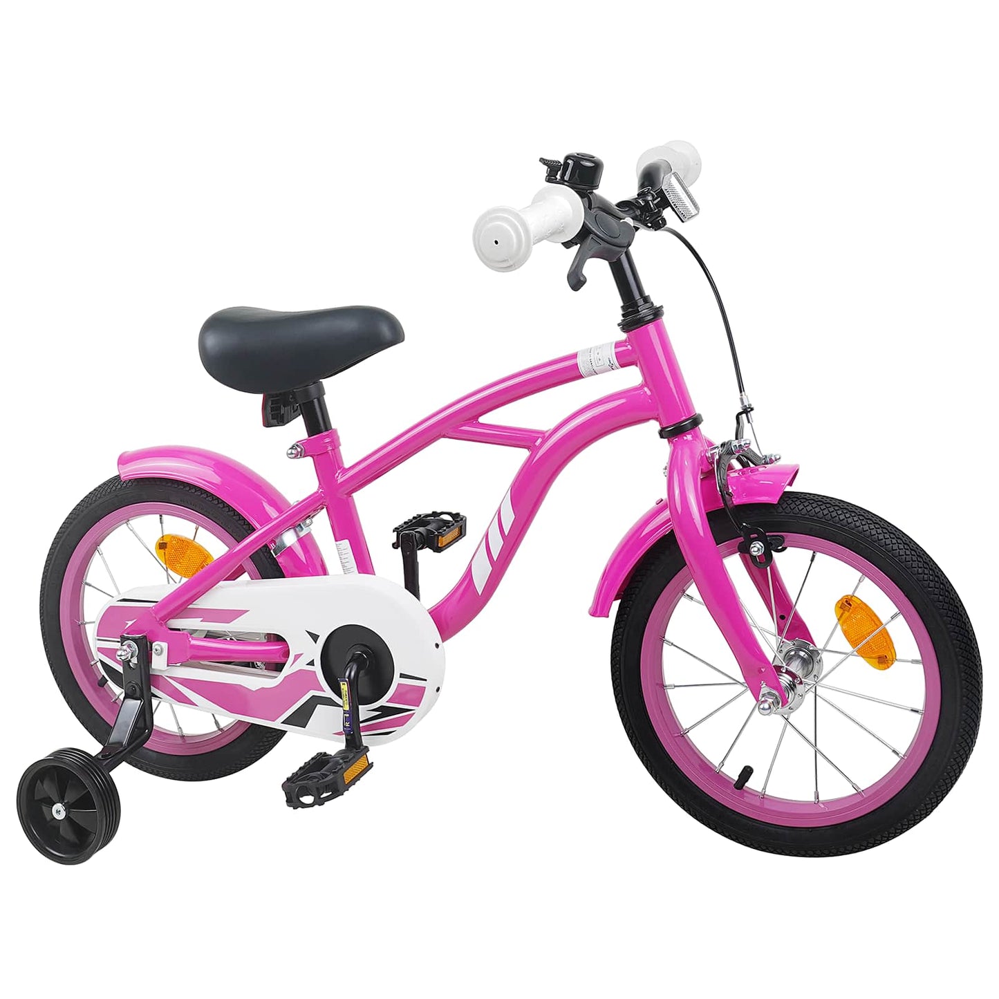 Kids Bike 12 Inches for 2-4 Years Old Dark Pink