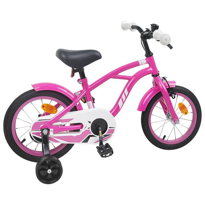 Kids Bike 12 Inches for 2-4 Years Old Dark Pink