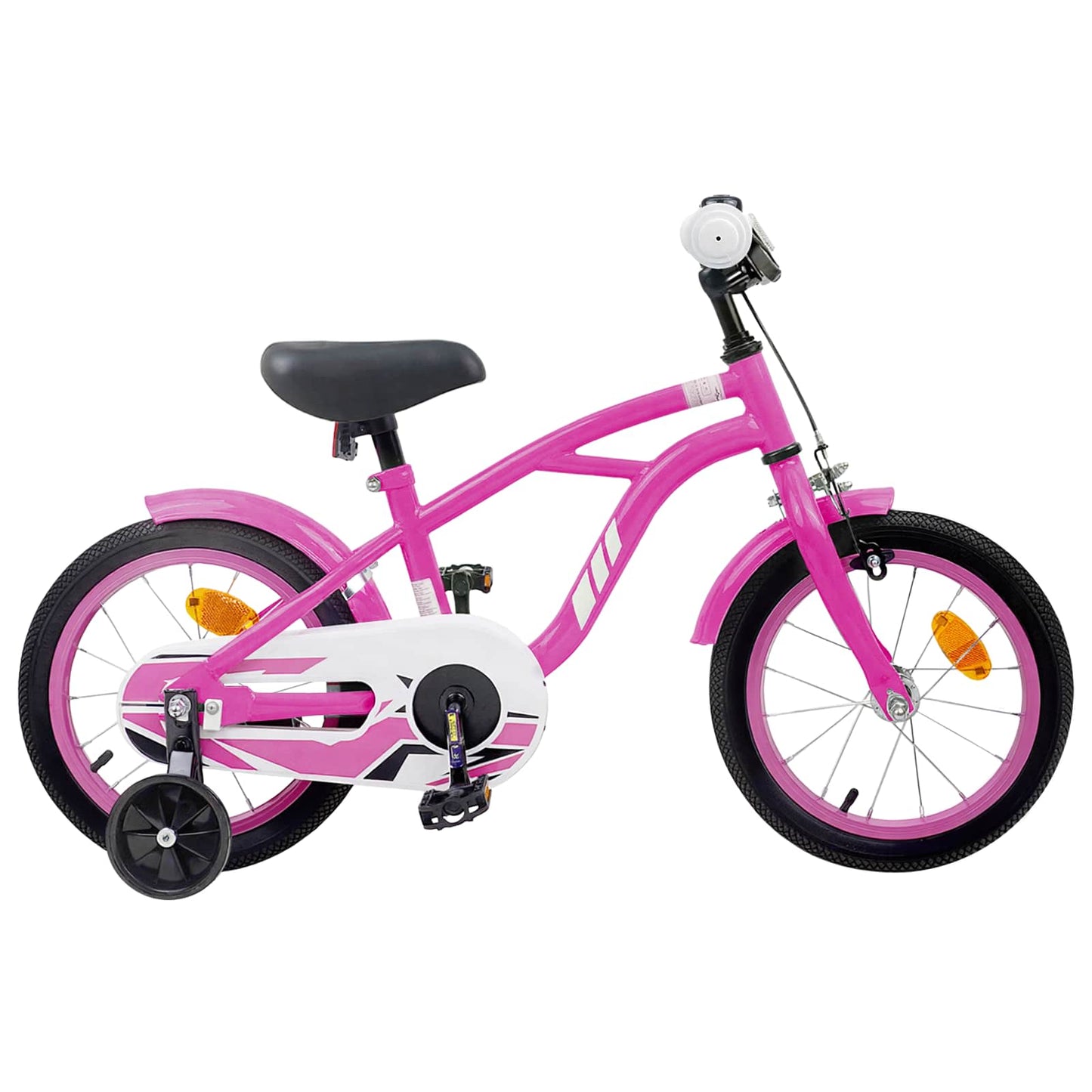 Kids Bike 16 Inches for 4-6 Years Old Dark Pink