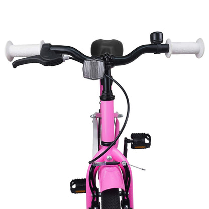 Kids Bike 22 Inches for 7-12 Years Old Dark Pink