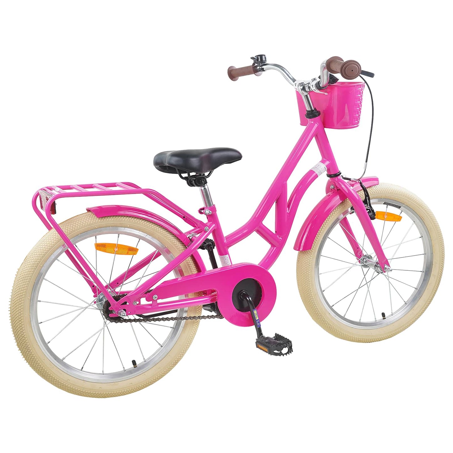 Kids Bike 20'' for 6-11 Years Old Dark Pink
