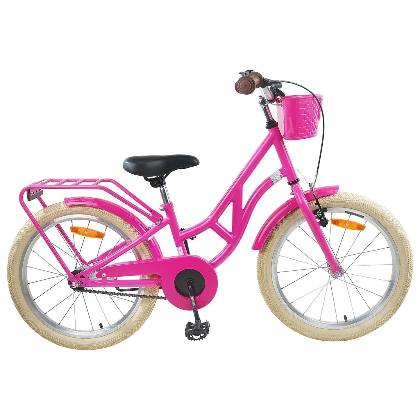 Kids Bike 20'' for 6-11 Years Old Dark Pink