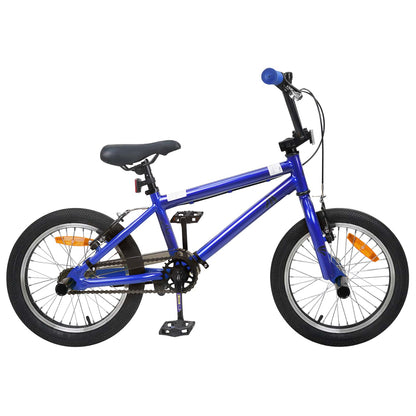 BMX Bike 18 Inches for 7-10 Years Old Dark Blue