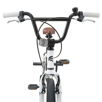 BMX Bike 18 Inches for 7-10 Years Old White