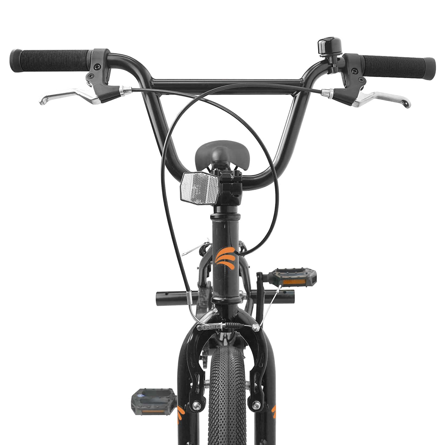 BMX Bike 18 Inches for 7-10 Years Old Black