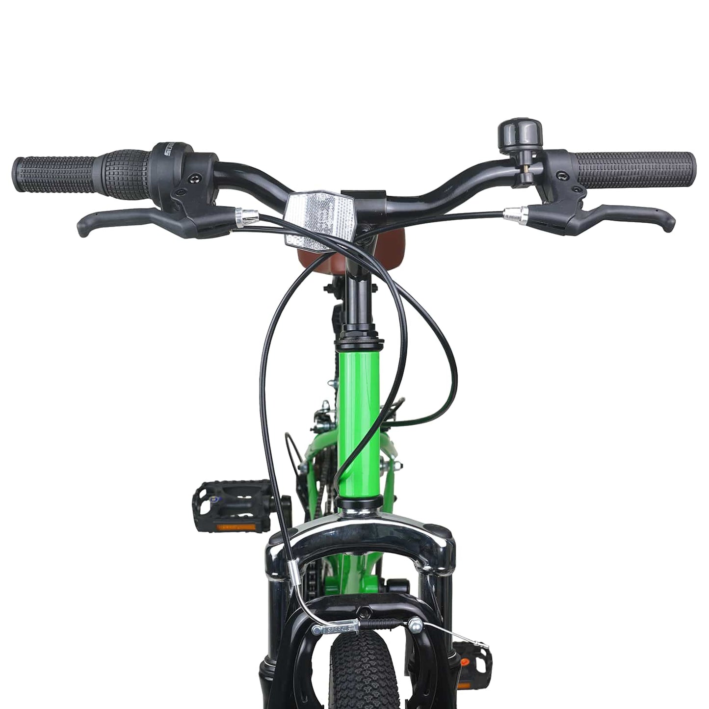 Mountain Bike 20 Inches 6-Speed for 5-8 Years Old Green